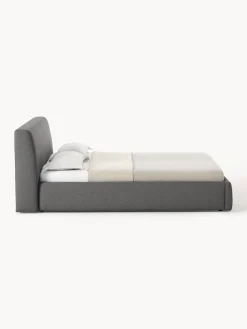 Letto imbottito con contenitore Cloud