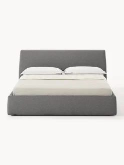 Letto imbottito con contenitore Cloud