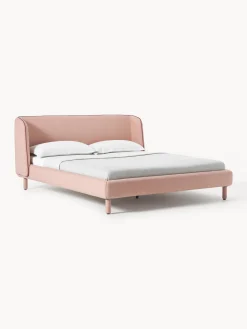 Letto imbottito con testiera Luma