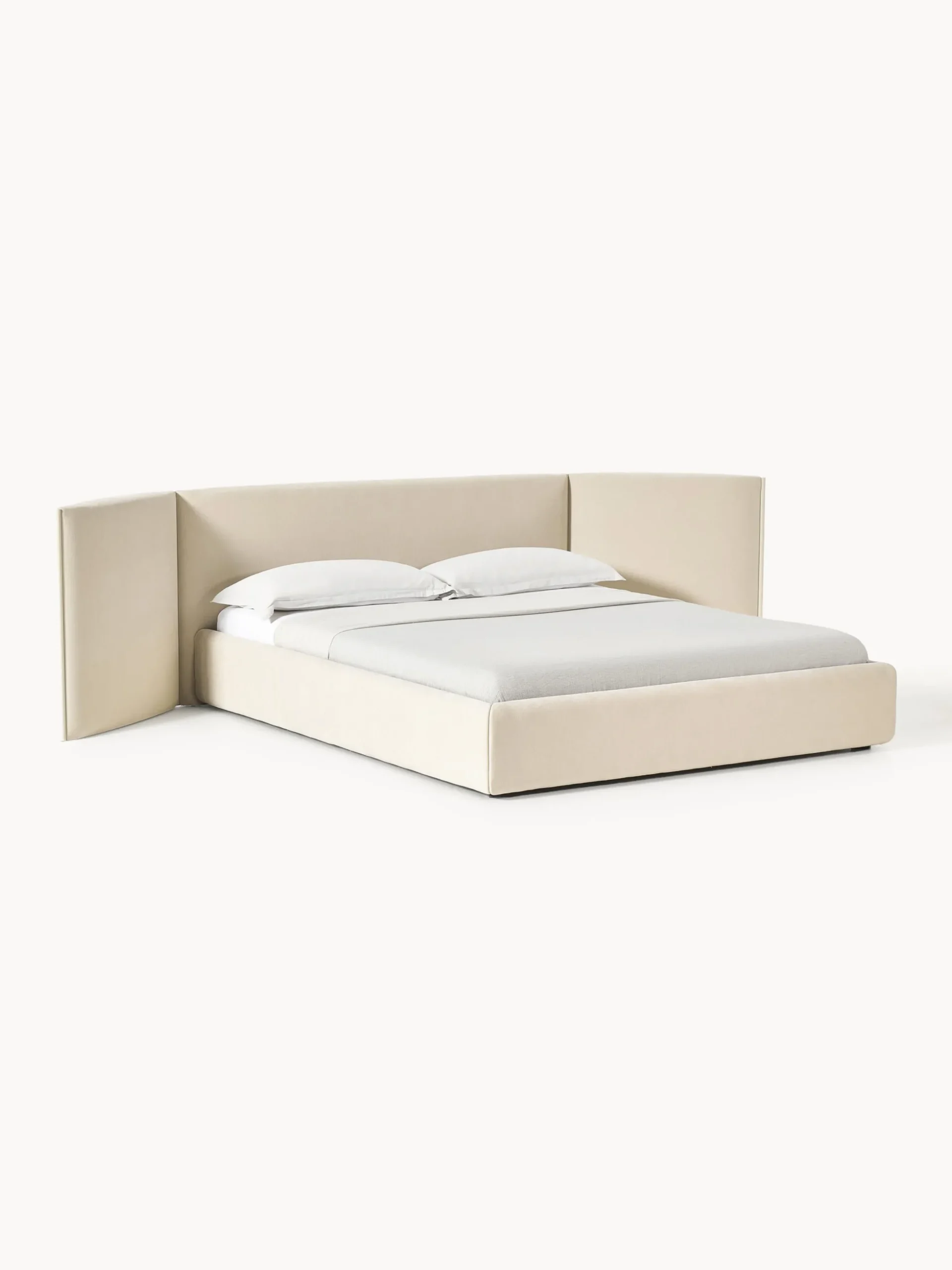 Letto imbottito con testiera ribaltabile Otis