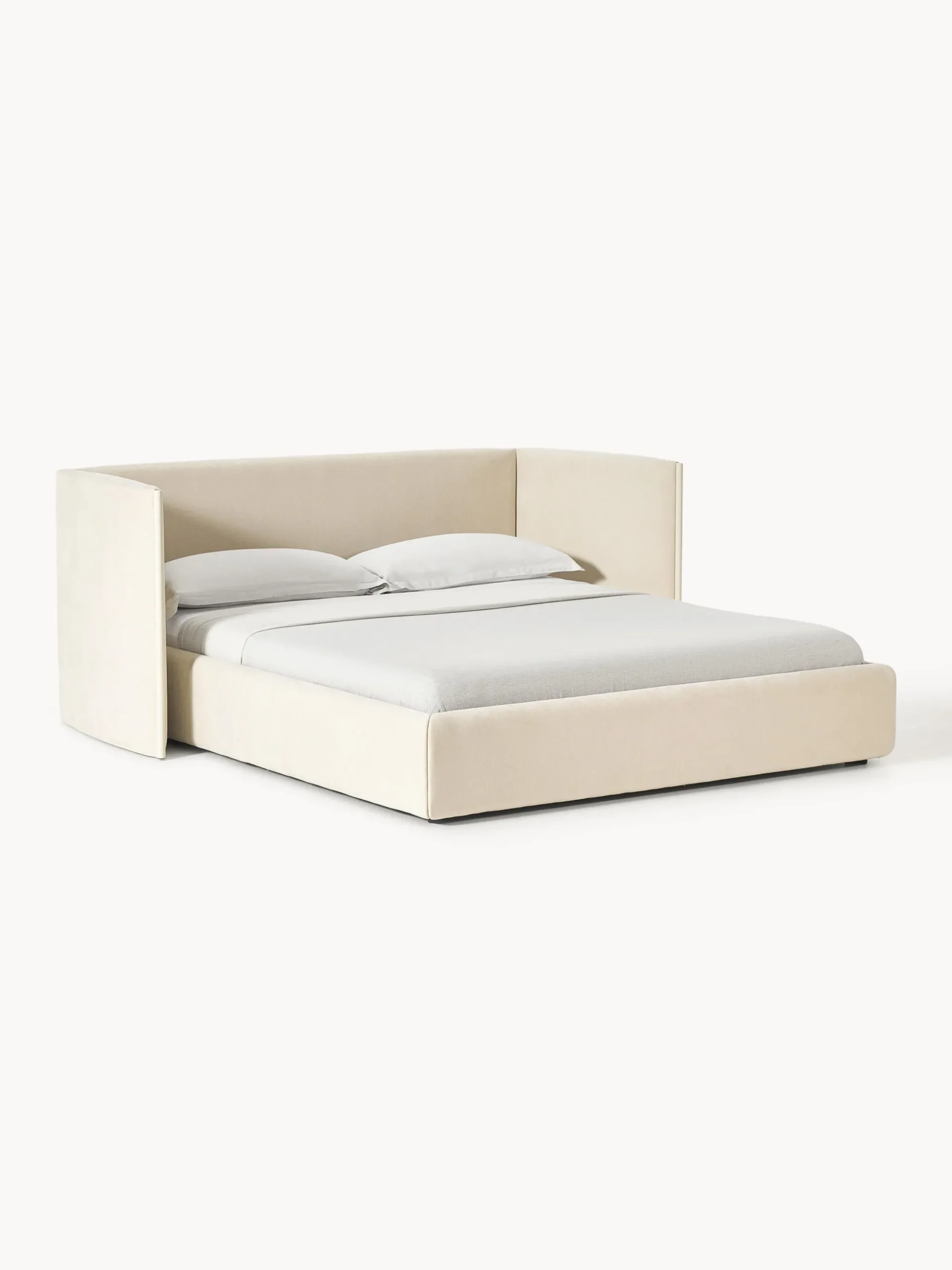 Letto imbottito con testiera ribaltabile Otis