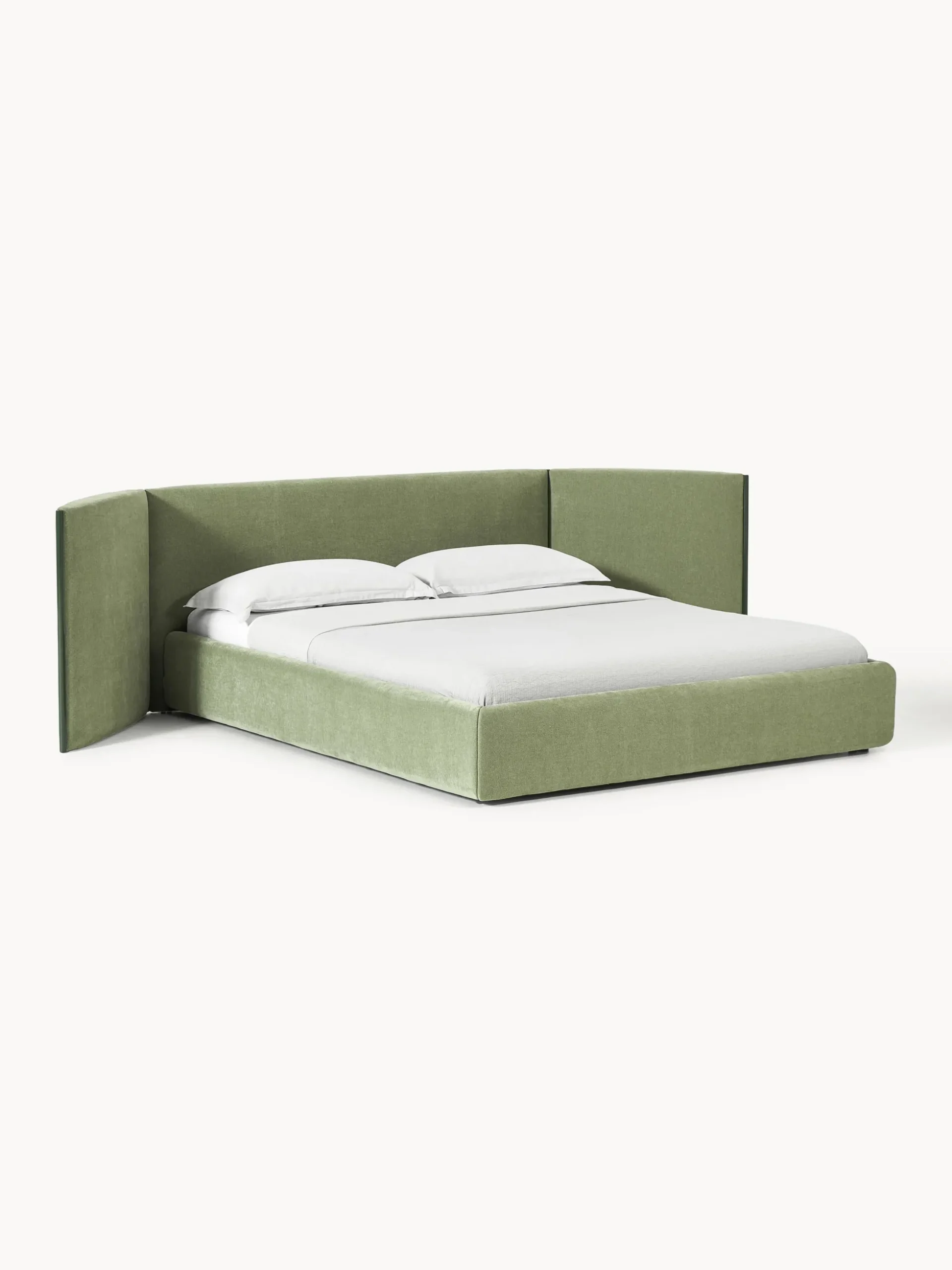 Letto imbottito con testiera ribaltabile Otis