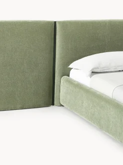 Letto imbottito con testiera ribaltabile Otis