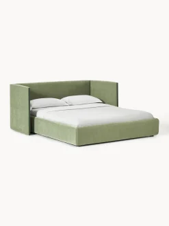 Letto imbottito con testiera ribaltabile Otis