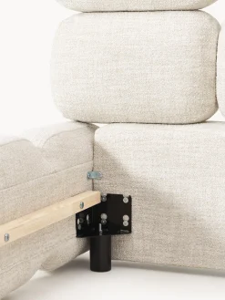 Letto imbottito in bouclé Tayla