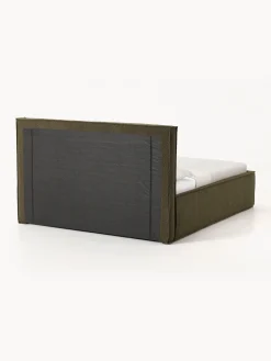 Letto imbottito in bouclé Dream