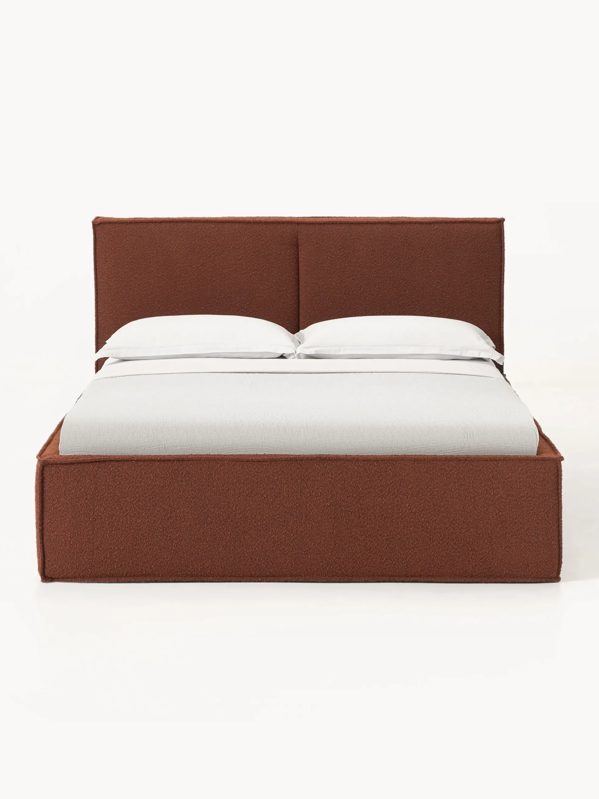 Letto imbottito in bouclé Dream