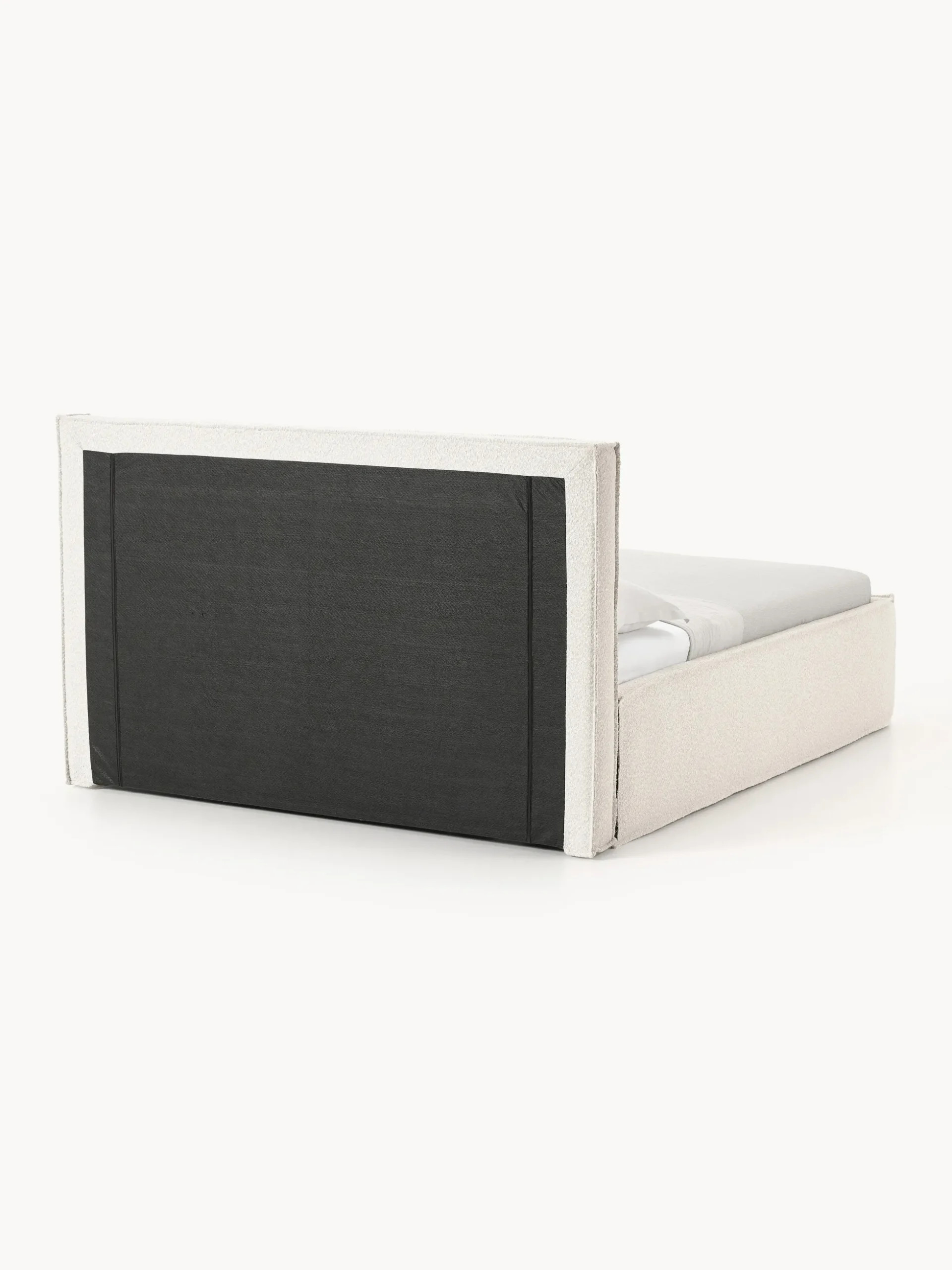 Letto imbottito in bouclé Dream