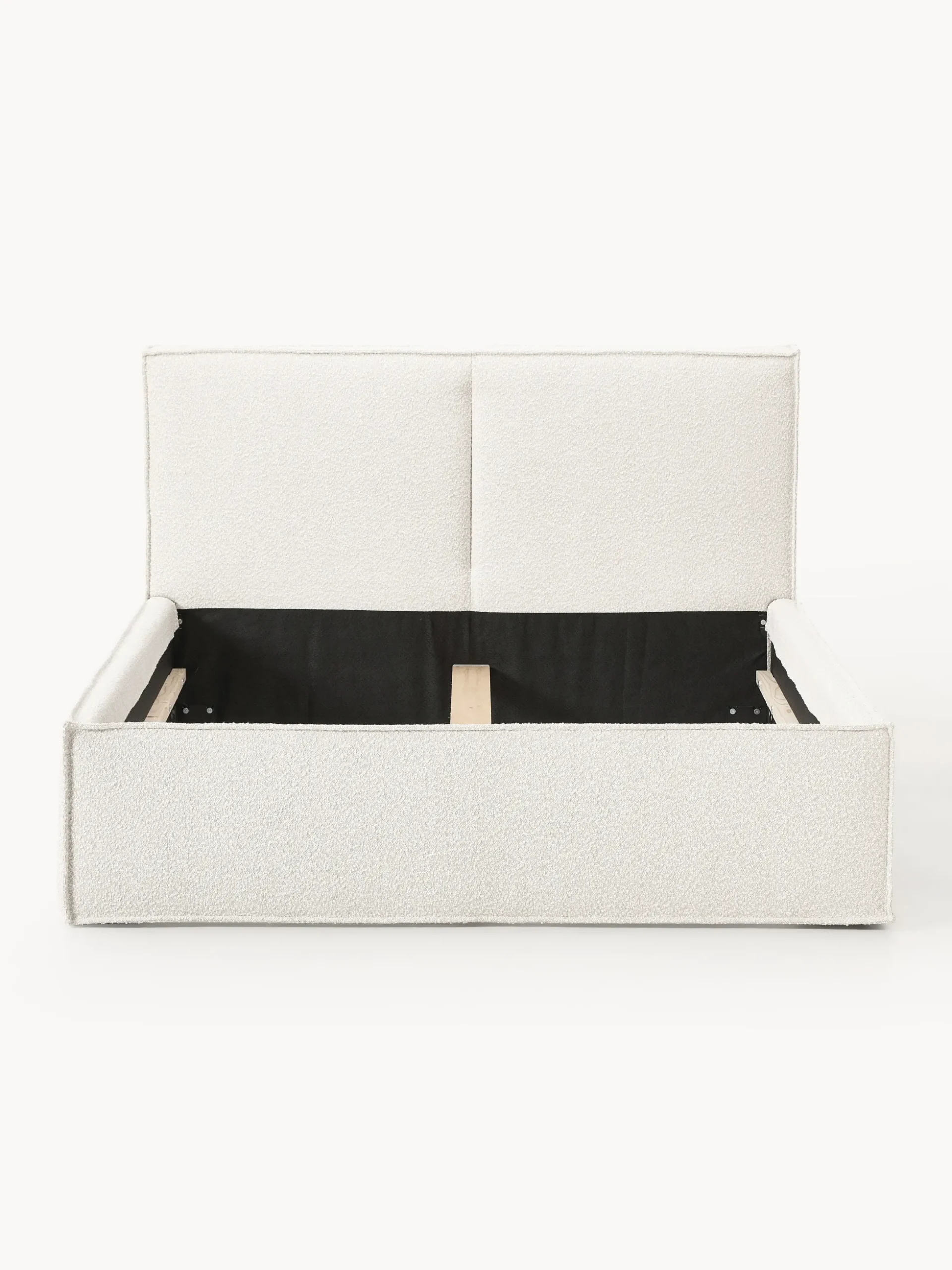 Letto imbottito in bouclé Dream
