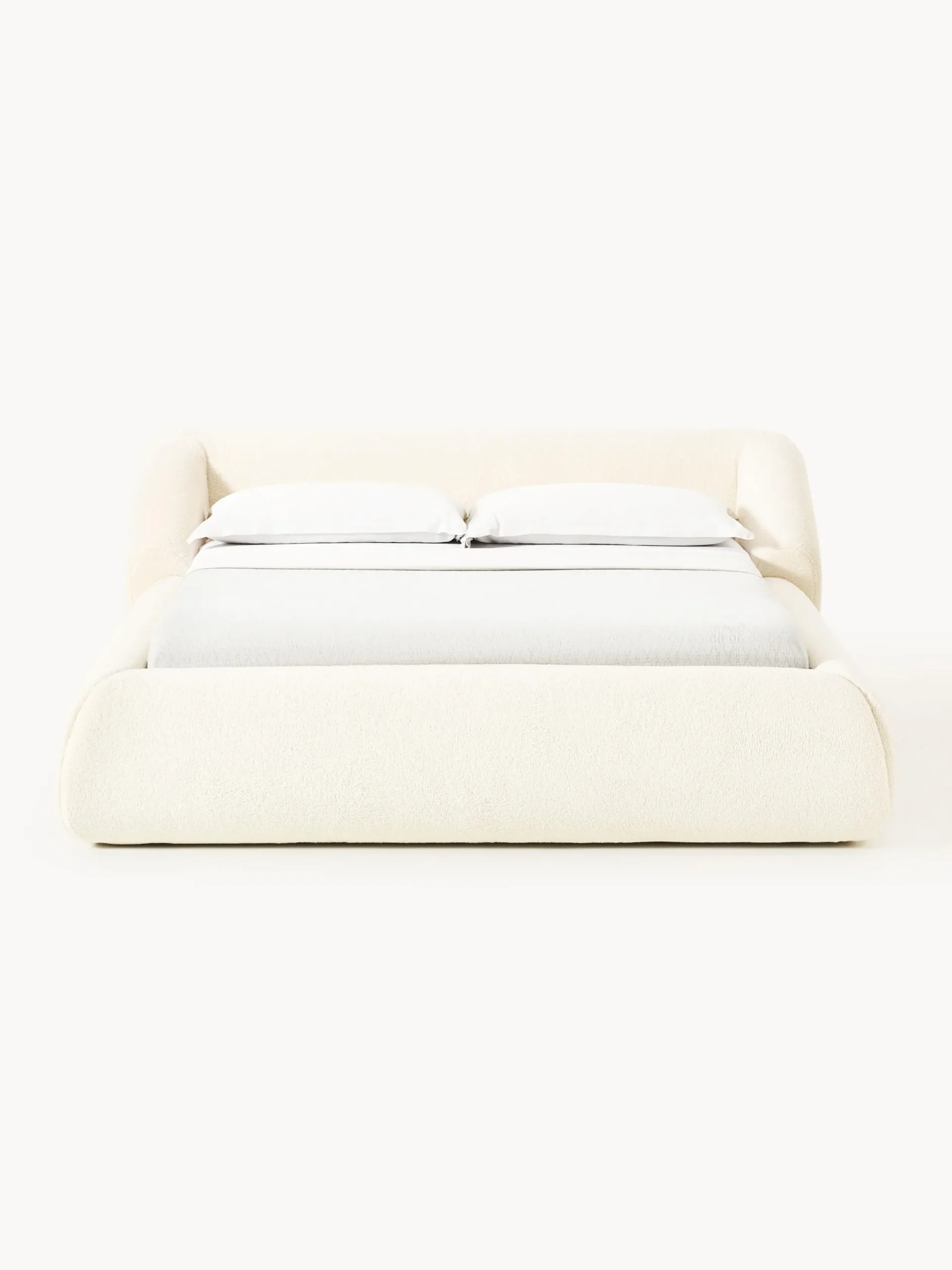 Letto imbottito in teddy Sofia