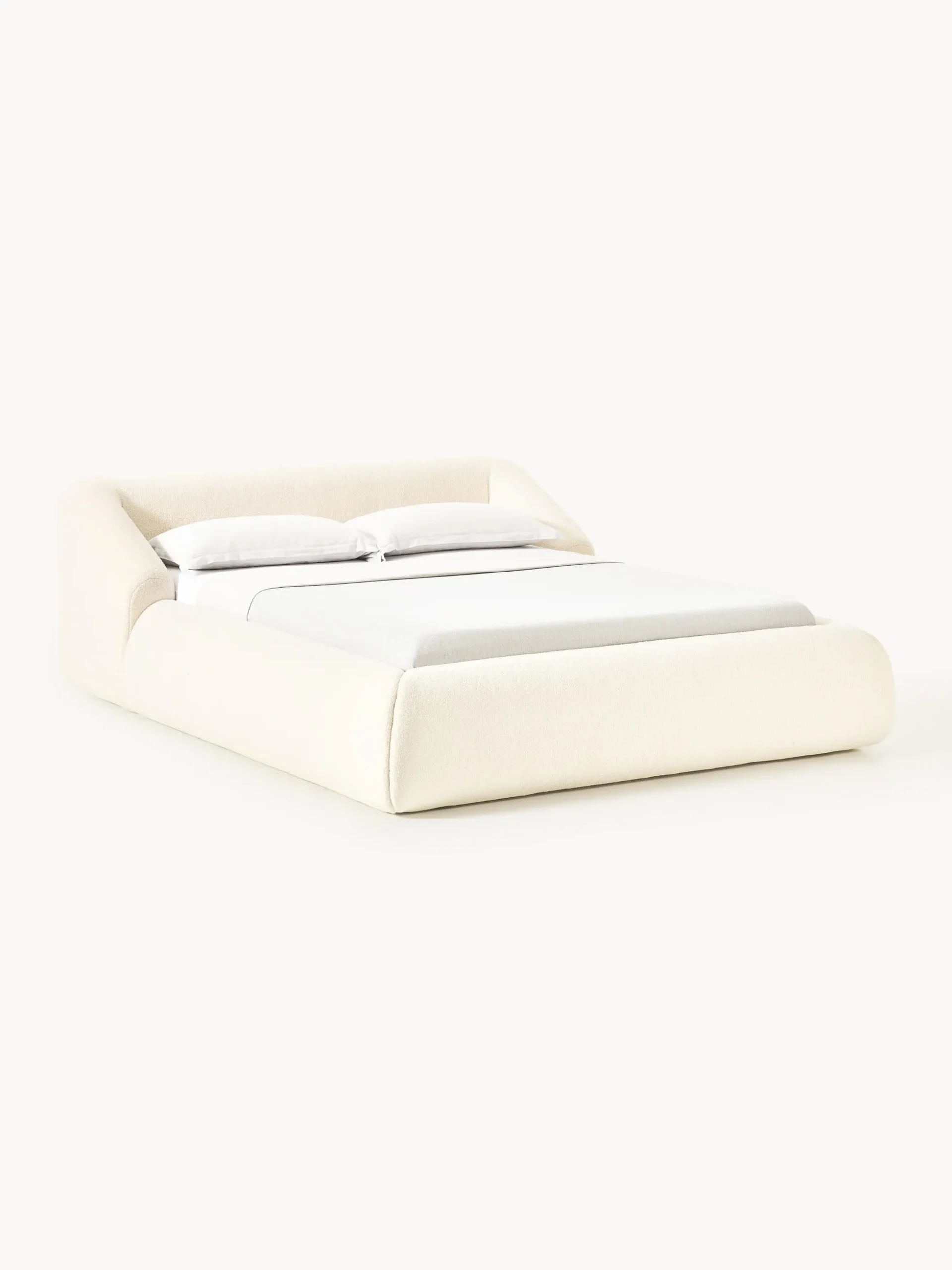 Letto imbottito in teddy Sofia