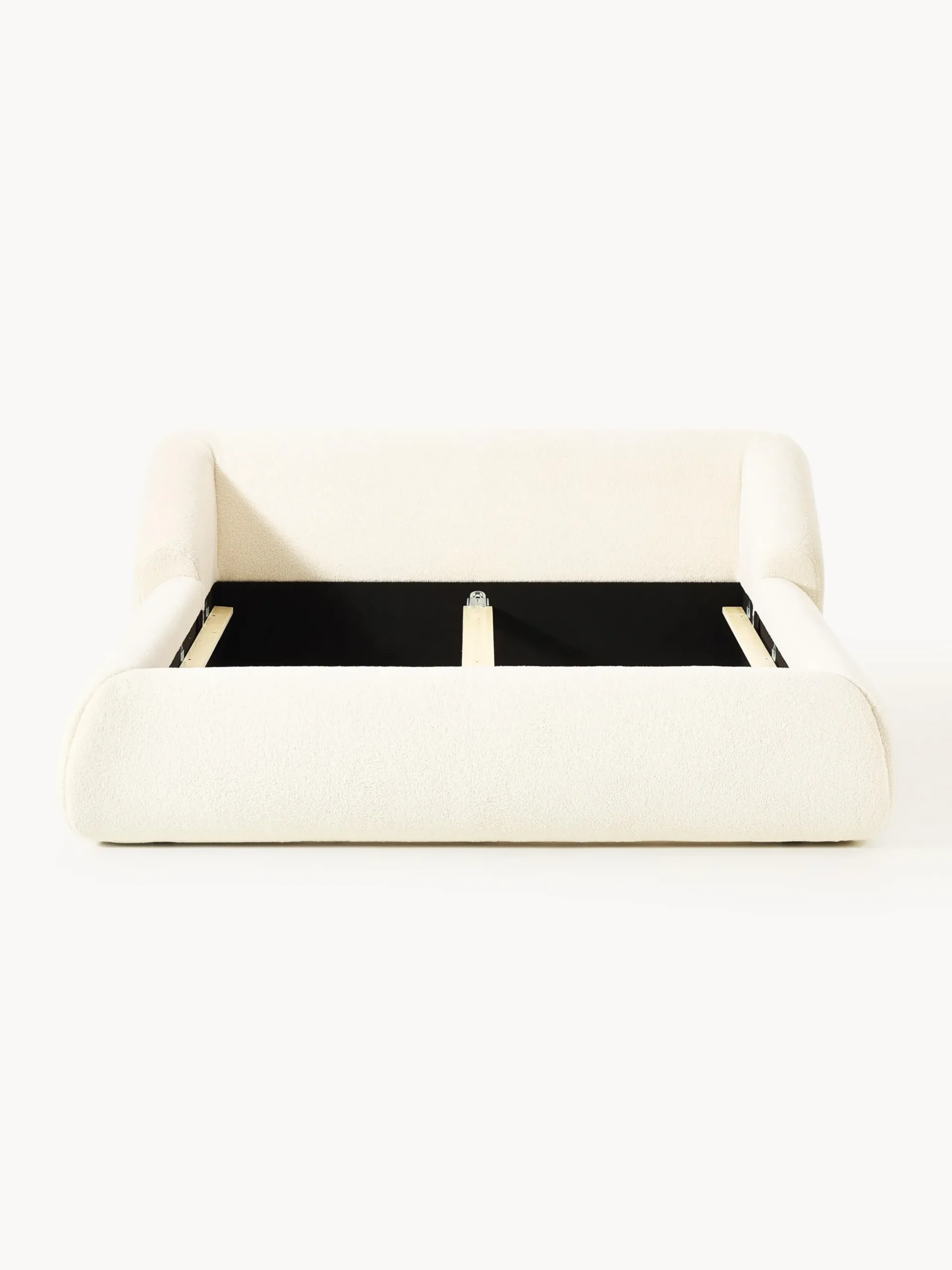 Letto imbottito in teddy Sofia