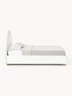 Letto imbottito in teddy Ebba