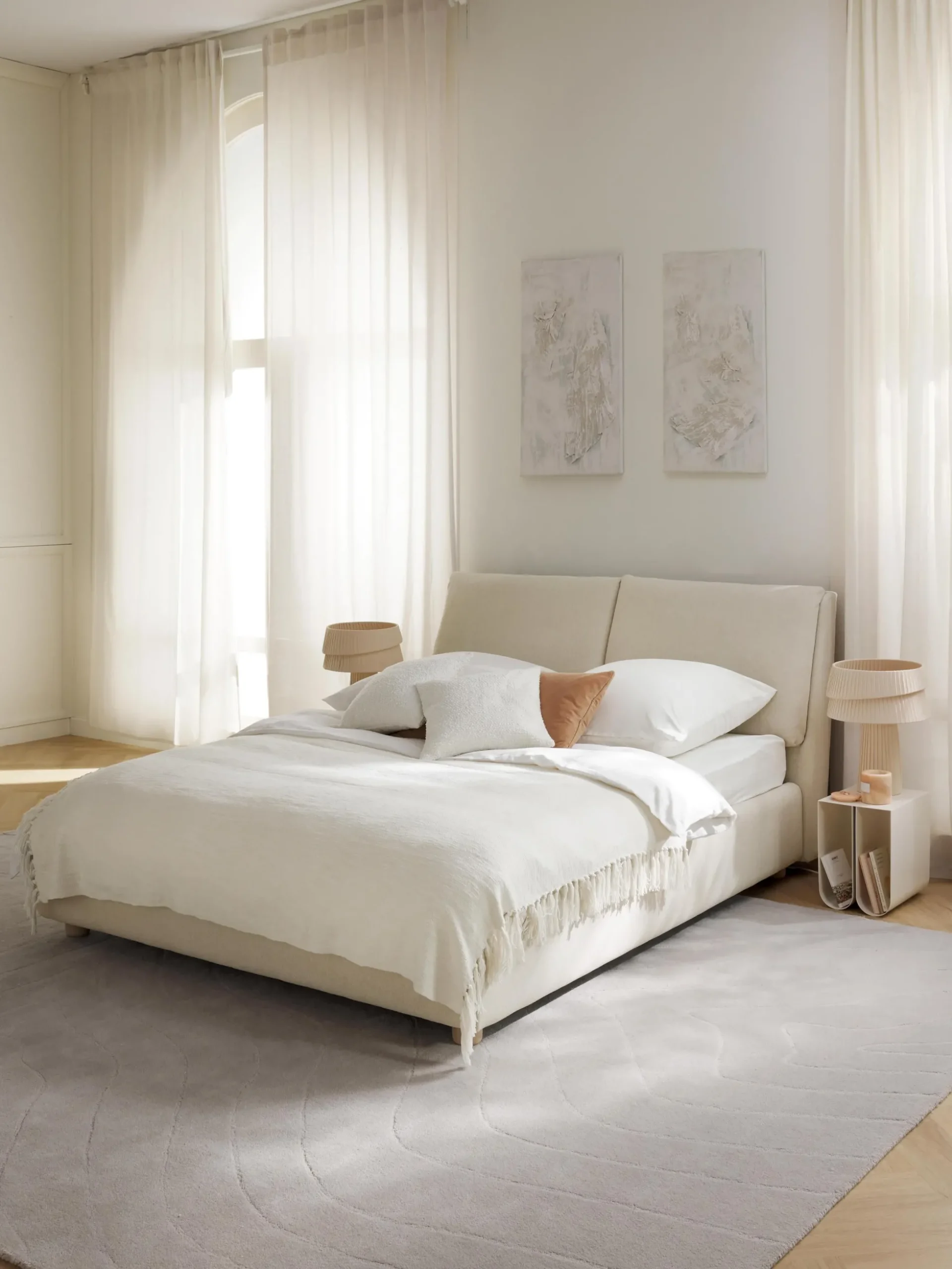 Letto imbottito Laura