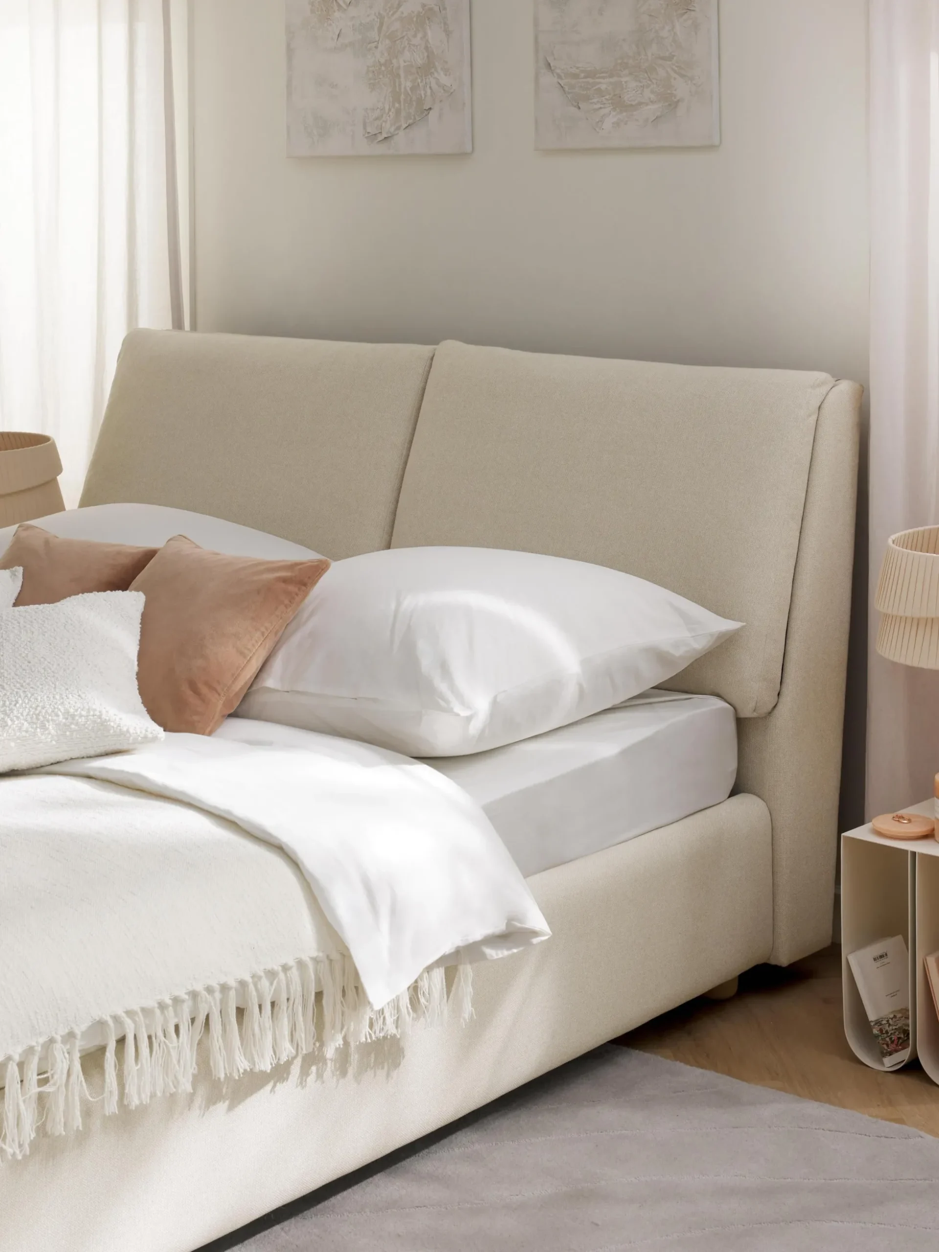 Letto imbottito Laura