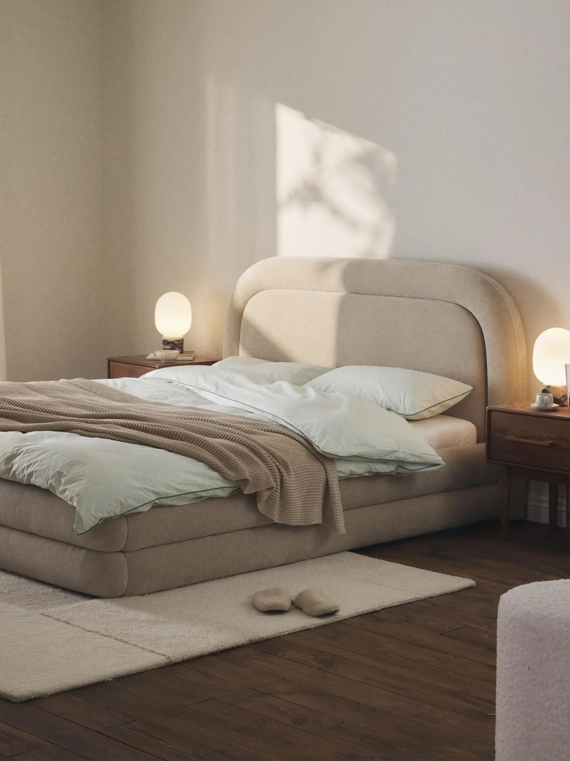 Letto imbottito Solomon