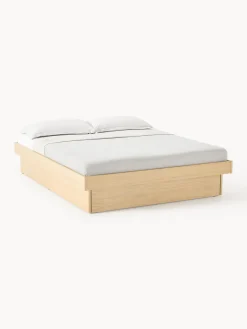 Letto in legno con contenitore Sato