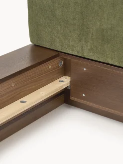 Letto in legno con panca e mensole laterali Clark