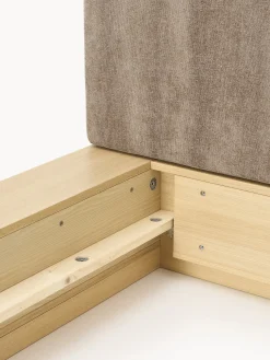 Letto in legno con panca e mensole laterali Clark