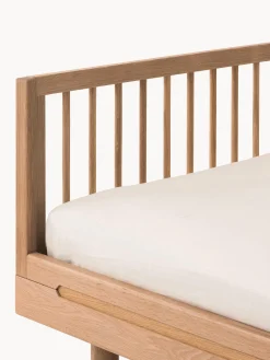 Letto per bambini in legno di quercia Pure, 90 x 200 cm
