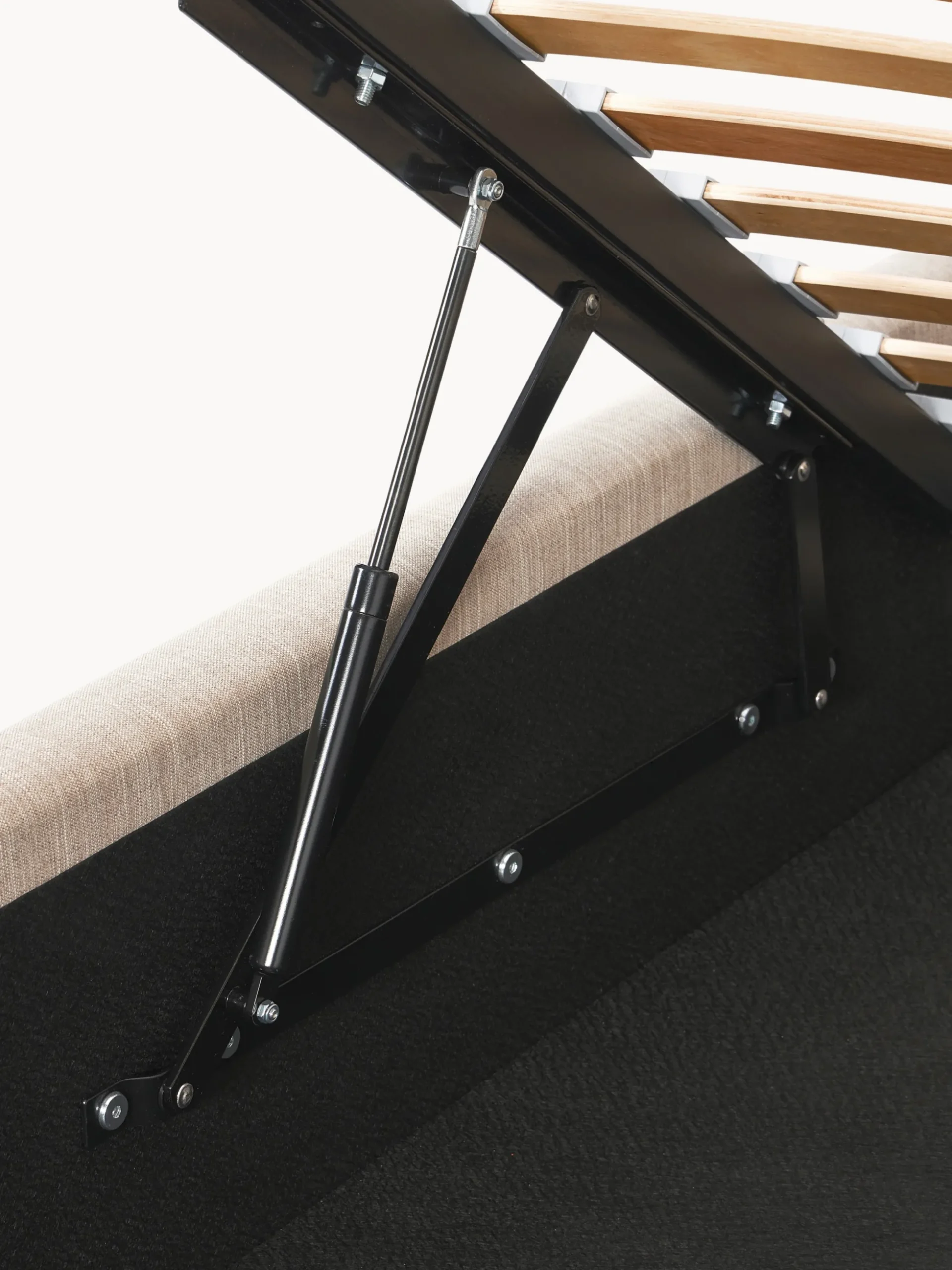 Letto singolo con contenitore Cloud