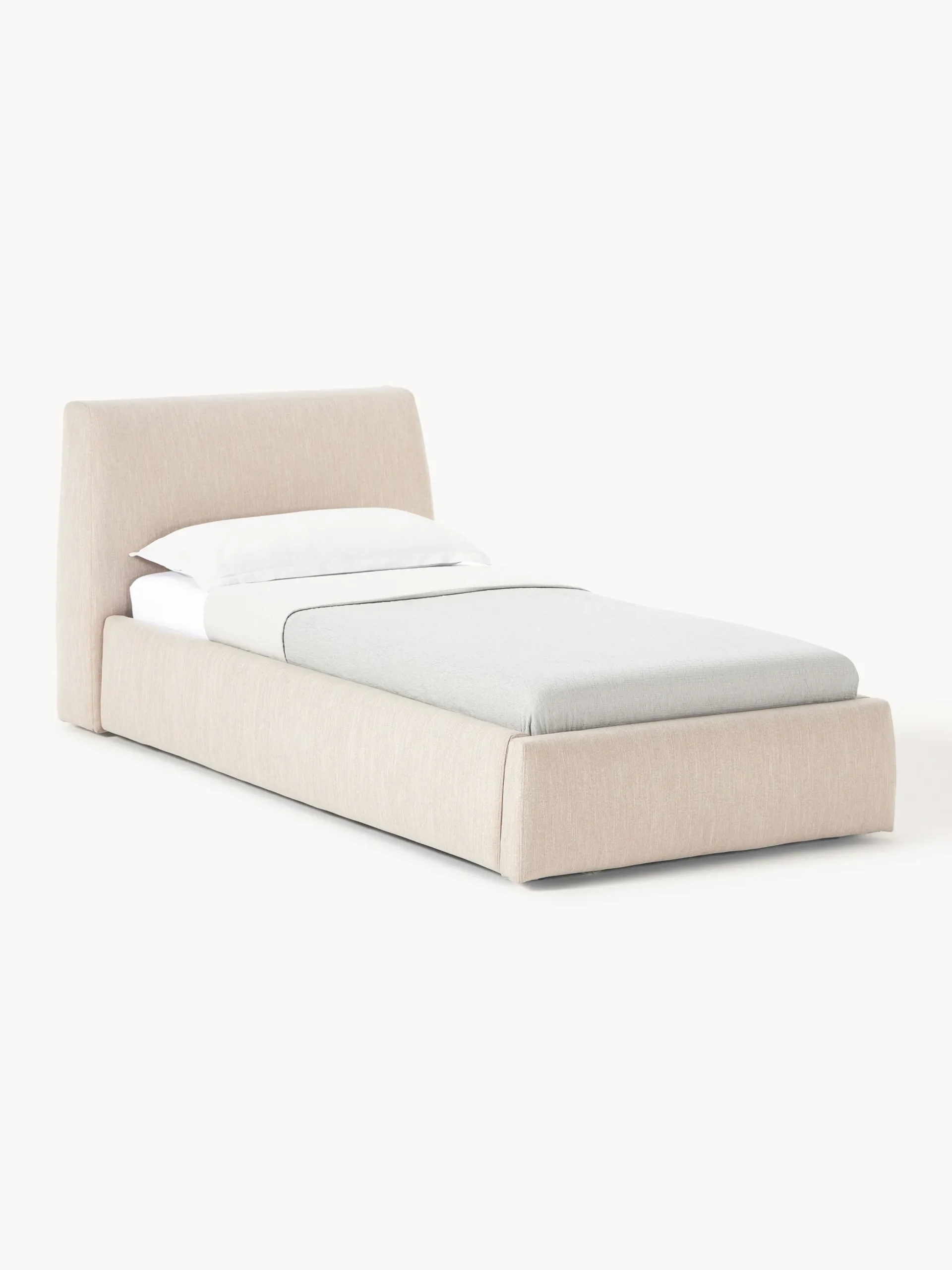 Letto singolo con contenitore Cloud