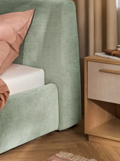 Letto singolo imbottito Cloud