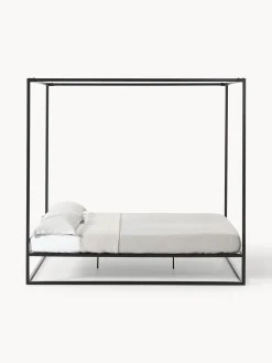 Letto a baldacchino in metallo Belle