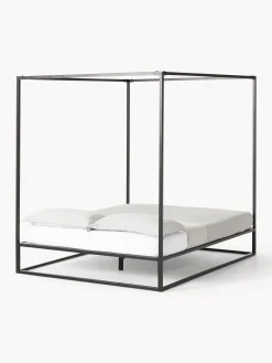 Letto a baldacchino in metallo Belle