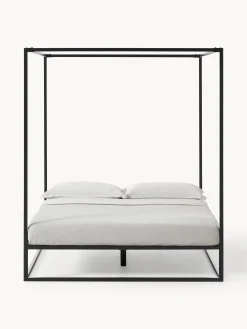 Letto a baldacchino in metallo Belle