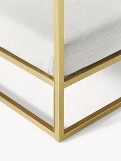 Letto a baldacchino in metallo Belle