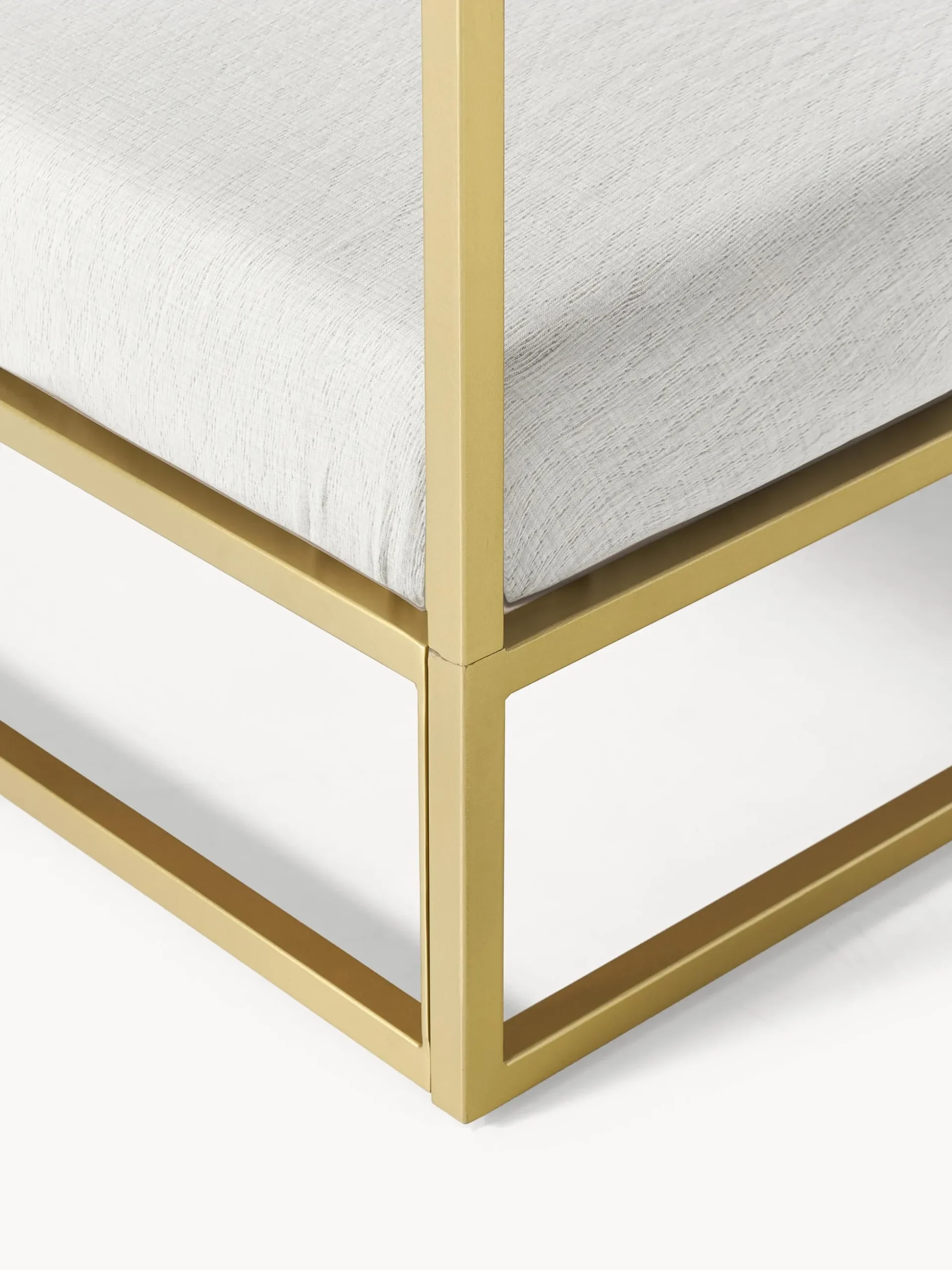 Letto a baldacchino in metallo Belle