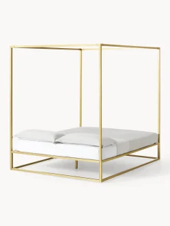 Letto a baldacchino in metallo Belle