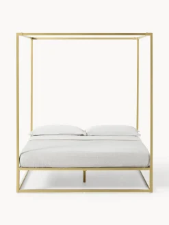Letto a baldacchino in metallo Belle