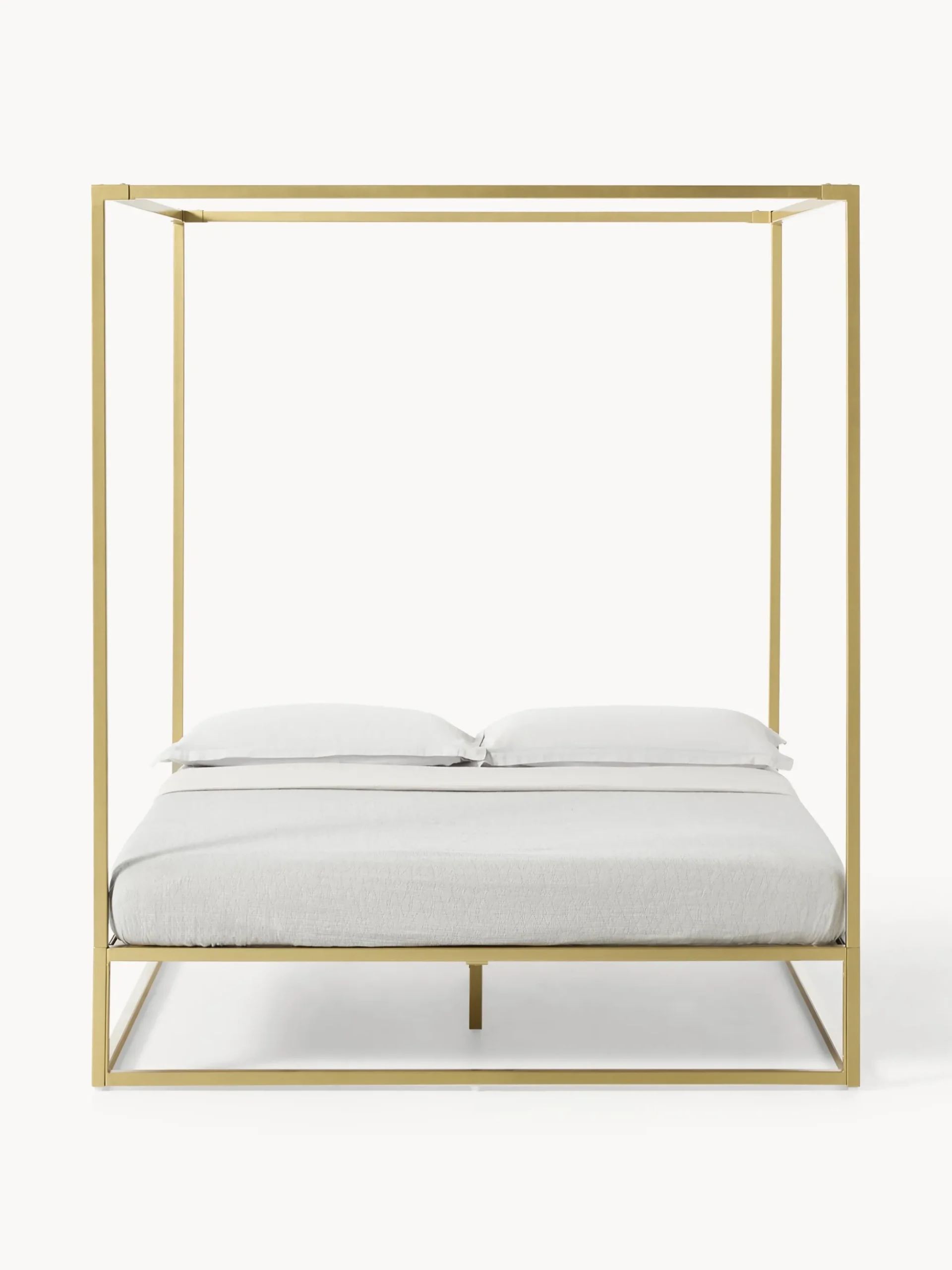 Letto a baldacchino in metallo Belle
