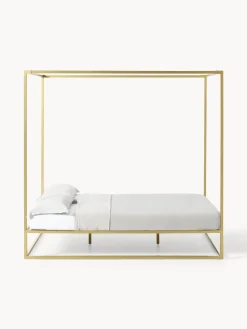 Letto a baldacchino in metallo Belle