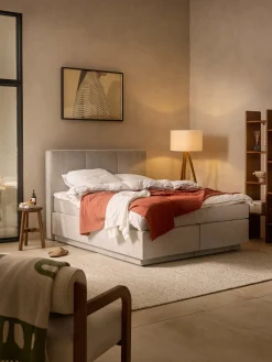 Letto boxspring con contenitore Oberon