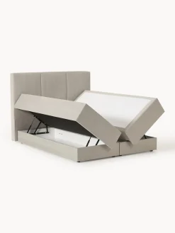 Letto boxspring con contenitore Oberon