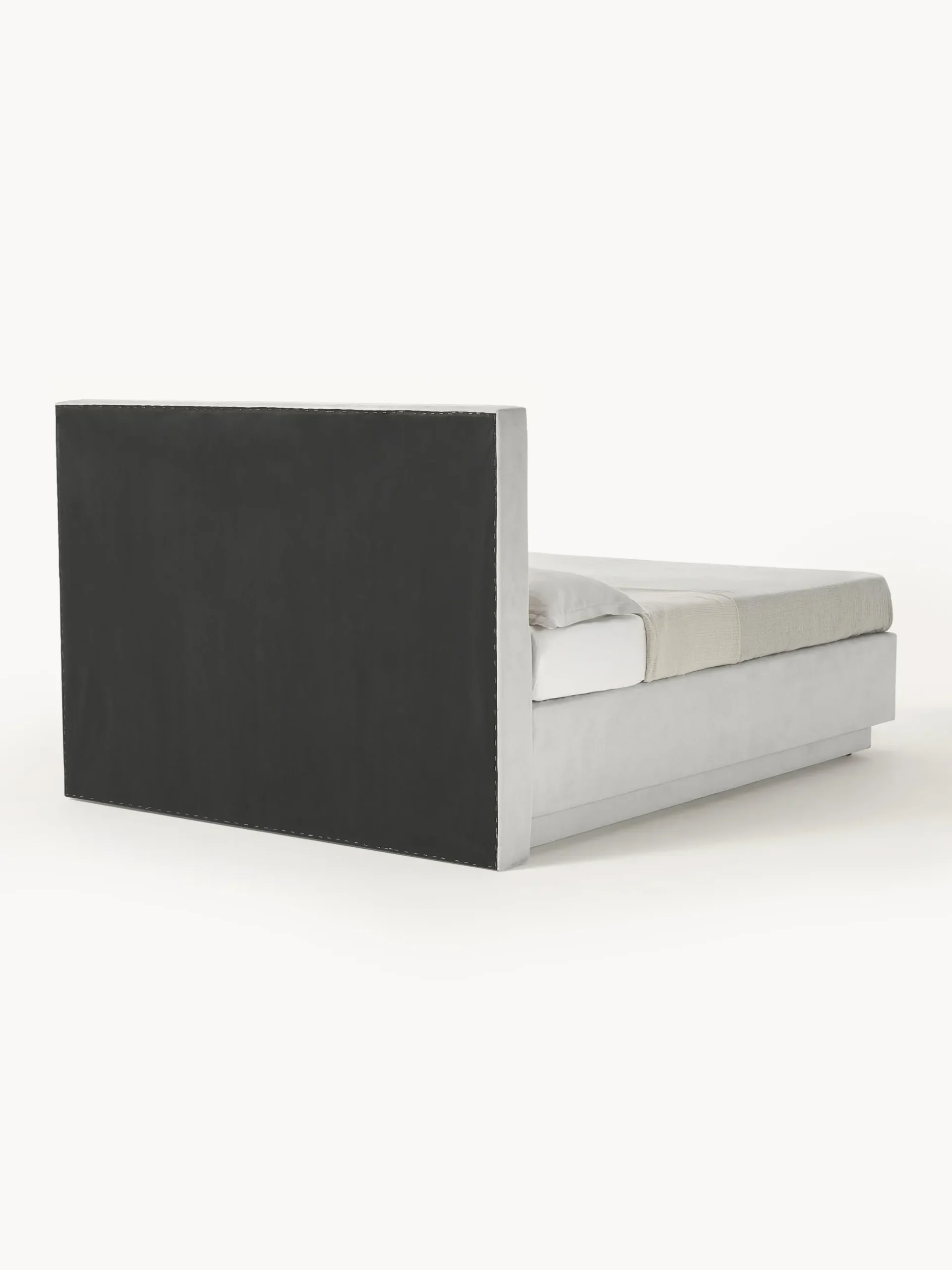 Letto boxspring con contenitore Livia