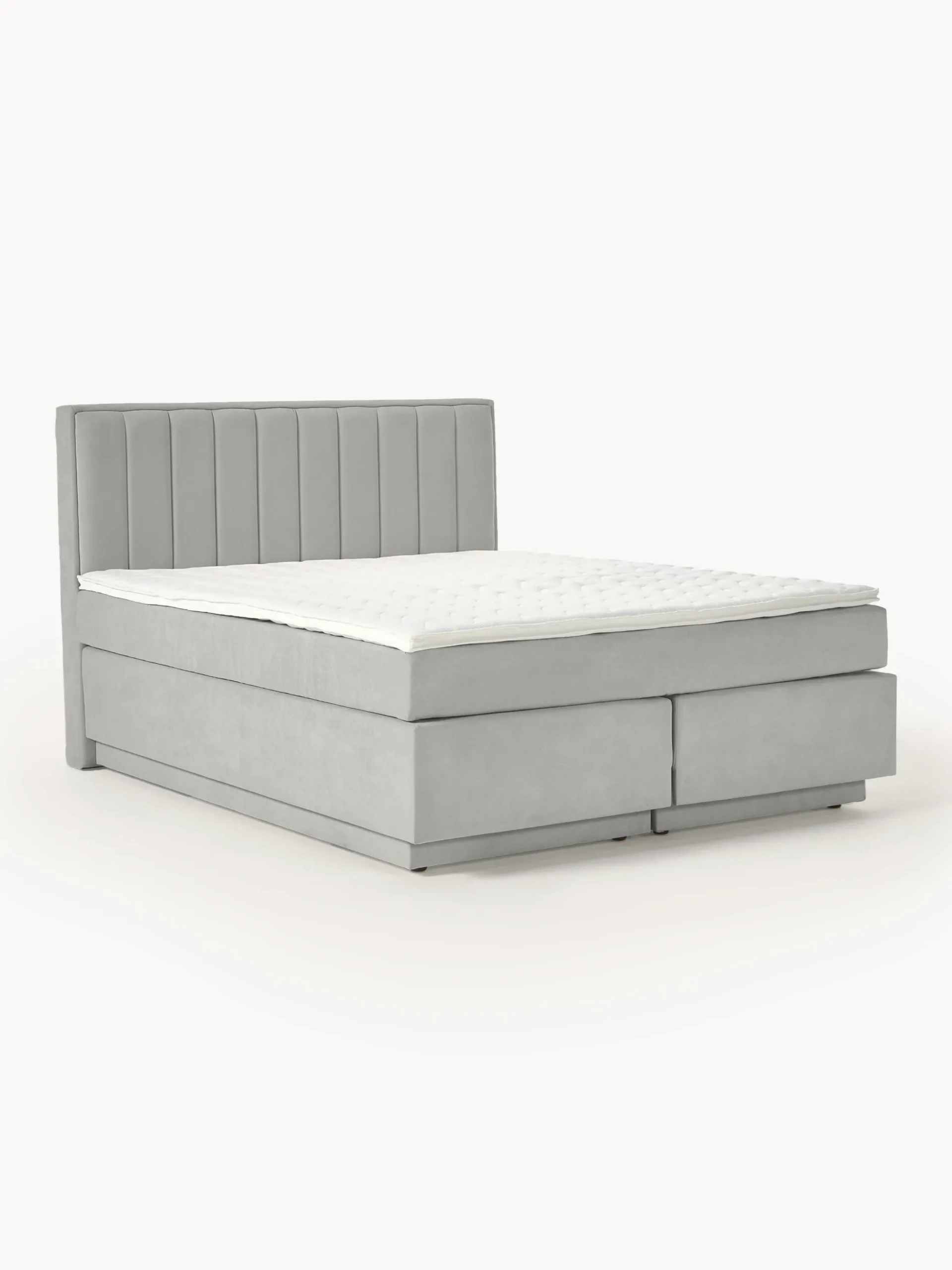Letto boxspring con contenitore Livia