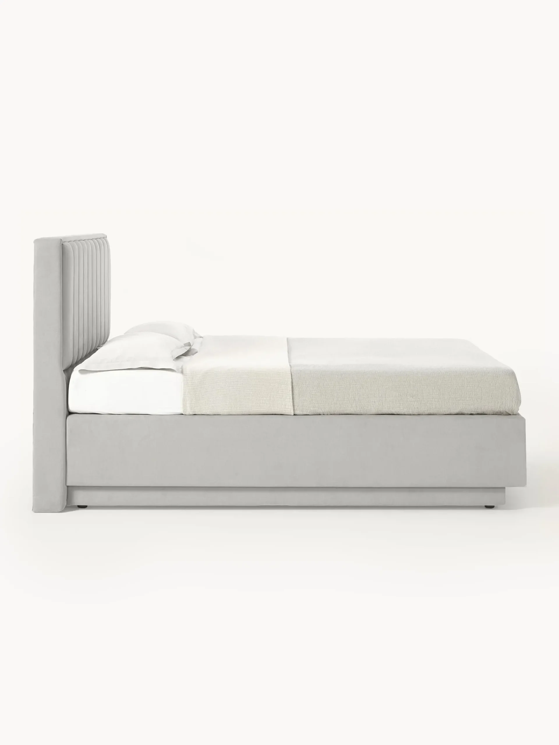 Letto boxspring con contenitore Livia