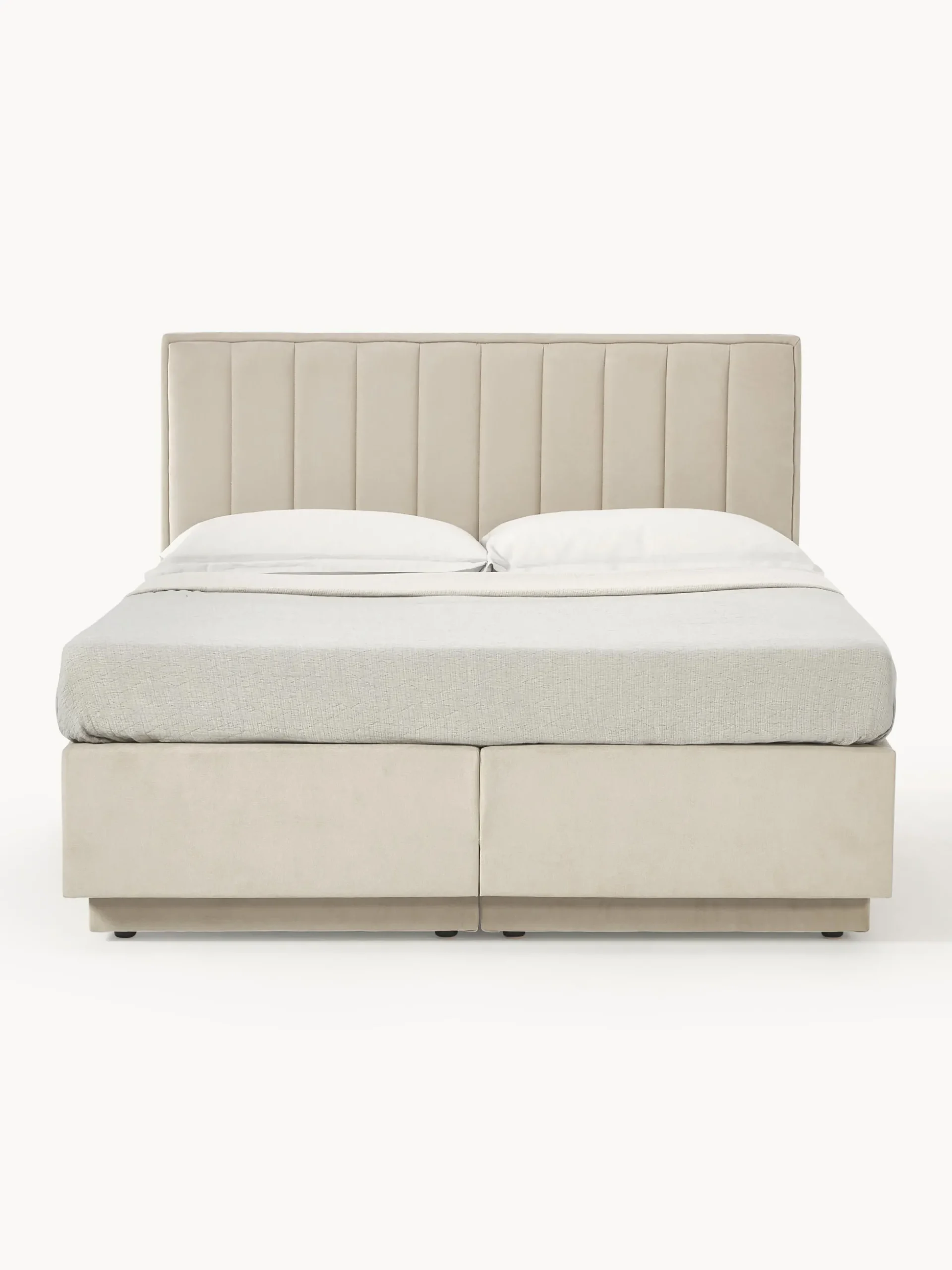 Letto boxspring con contenitore Livia