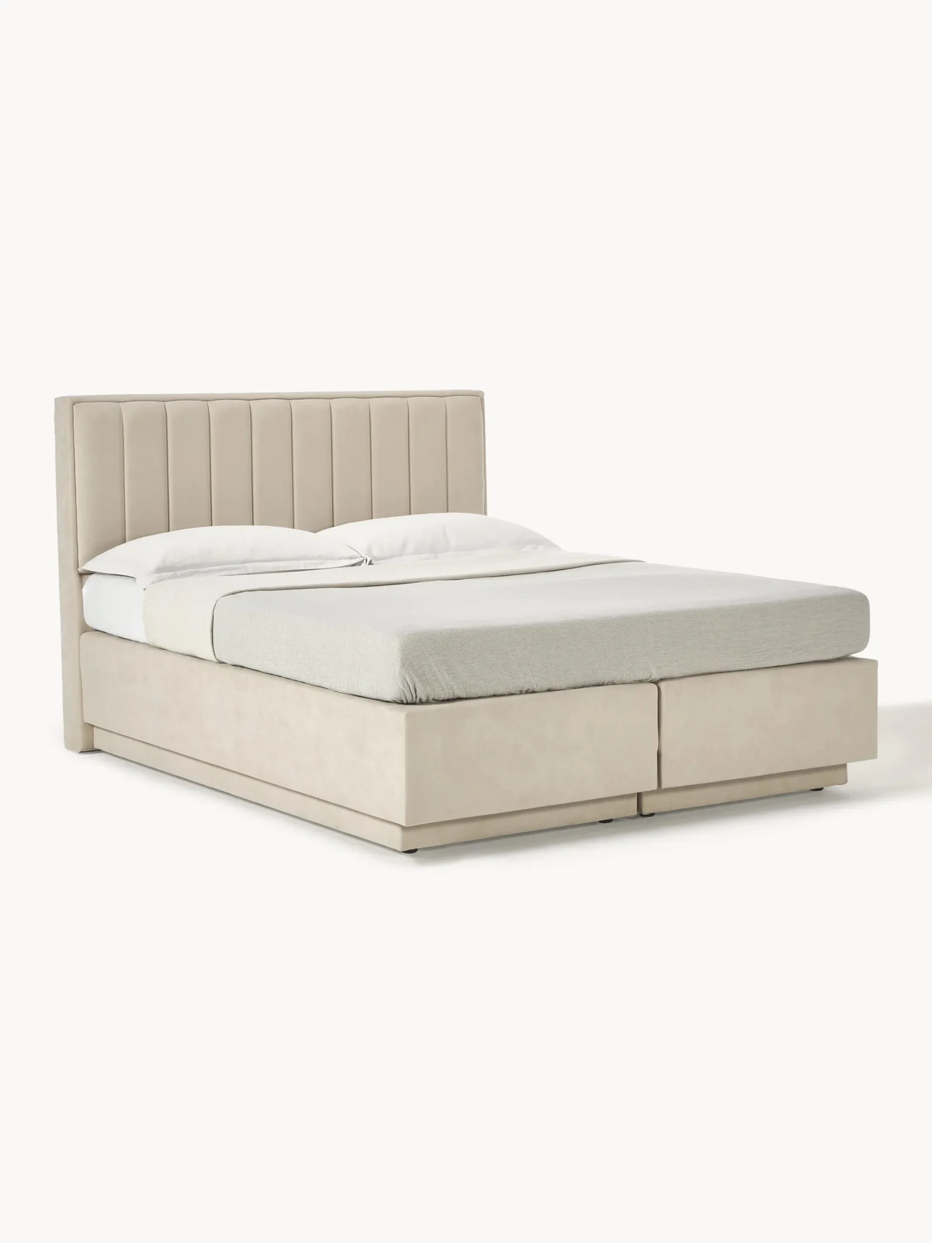 Letto boxspring con contenitore Livia