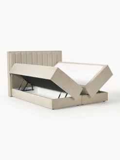 Letto boxspring con contenitore Livia