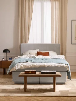 Letto boxspring con contenitore Oberon