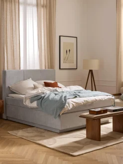 Letto boxspring con contenitore Oberon