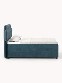 Letto boxspring con vano contenitore Enrica