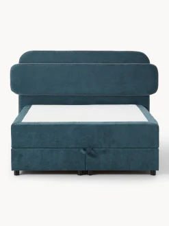 Letto boxspring con vano contenitore Enrica