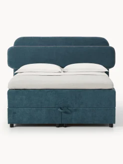 Letto boxspring con vano contenitore Enrica