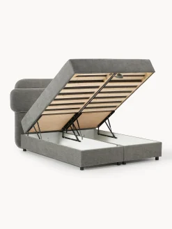 Letto boxspring con vano contenitore Enrica